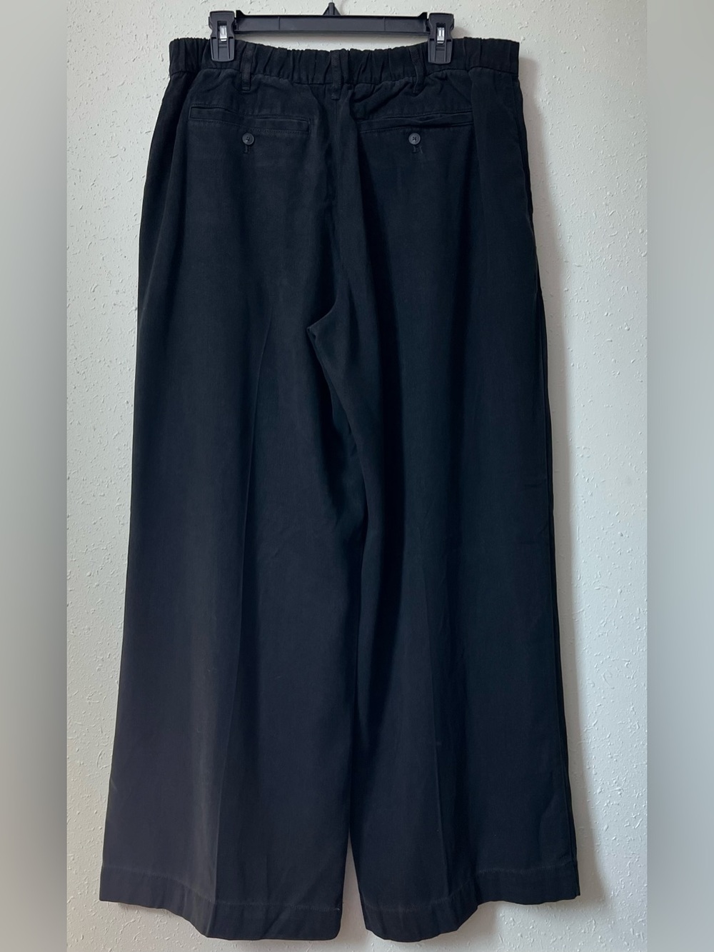 New Everlane THE TROUSER IN BUTTERSOFT Black Size 14 - Picture 4 of 12